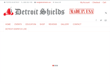 Tablet Screenshot of detroitshields.com